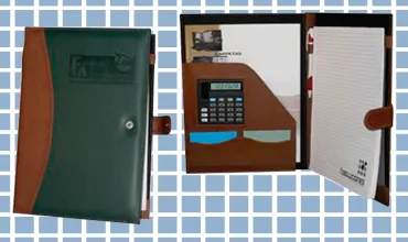 Carpetas de lujo en curpiel