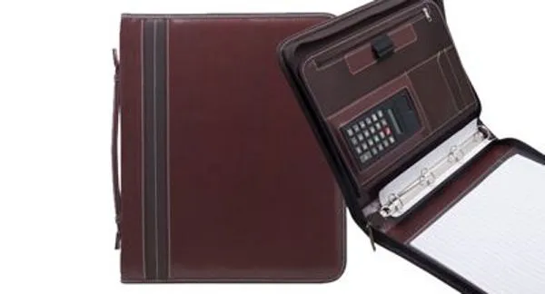 Carpeta de lujo en curpiel modelo CC24
